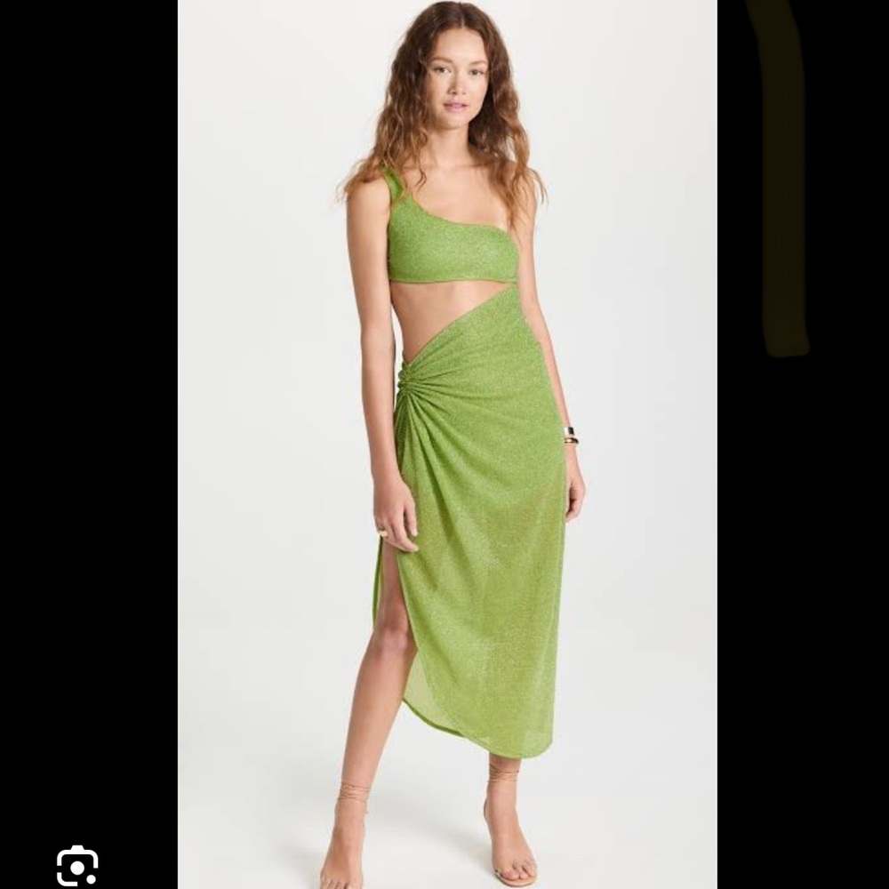 NWOT Baobab Zadeh One Shoulder Cut Out Dress